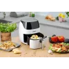 Zelmer ZAF5501W Teplovzdušná fritéza bez oleja, 5L, 1500W, digitálny dotykový panel, biela