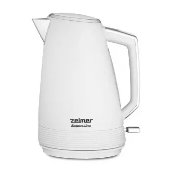 Zelmer ZCK7956E Elegant Line 1,7 l 2200 W kanvica na vodu – nerez / čierna