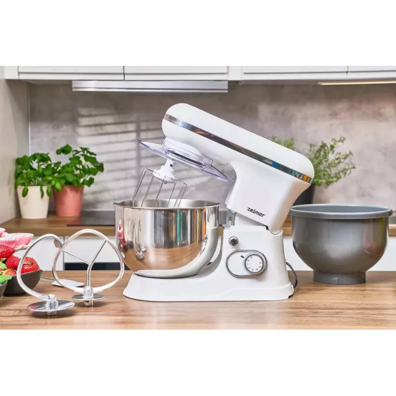 Zelmer ZKR1350 stolový mixér 1000 W 4 L nádoba biela