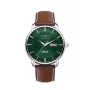 Zeppelin Atlantic 84664 Automatické hodinky, 40 mm, čierny ciferník, hnedý kožený remienok