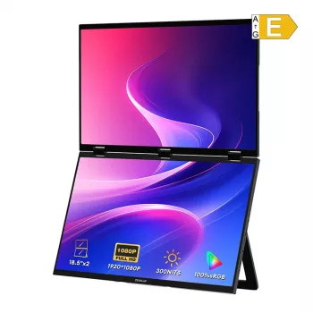 ZEUSLAP Z18W - 120Hz | Full HD | IPS | 2x 18,5