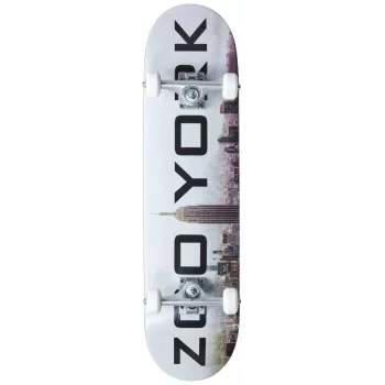 Zoo York Logo Block Black/White 7.75 skateboardová doska