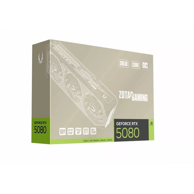 ZOTAC GAMING GeForce RTX 5080 SOLID Core OC 20th Anniversary Edition grafická karta