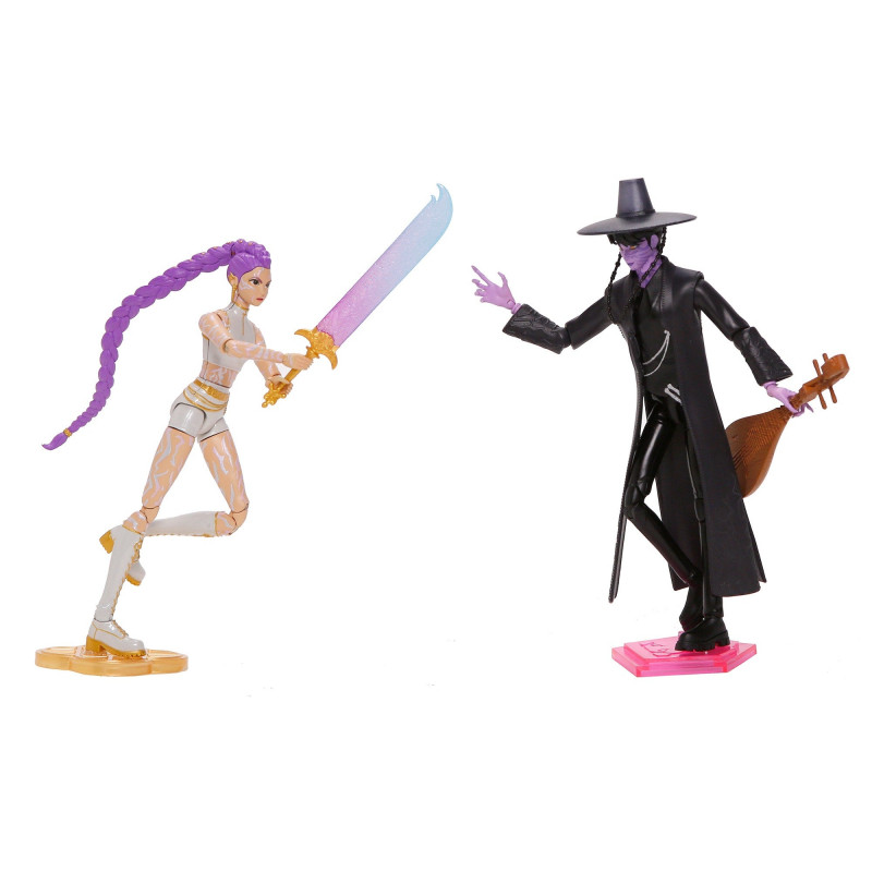 Mattel JRY40 KPop Demon Hunters Rumi a Jinu akčné figúrky, sada 2 ks