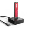 AXAGON ADSA-M2C11L M.2-NVMe-SSD dok, USB-C 10Gbps
