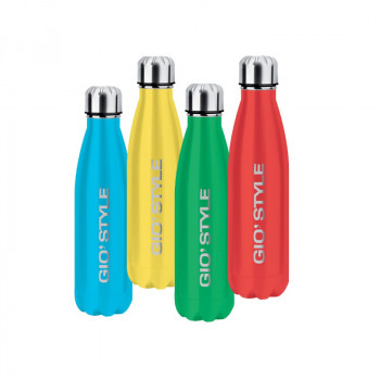 GIOSTYLE Thermos Energy 0,5L vákuová izolačná fľaša, červená/svetlomodrá/žltá/zelená