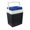 GIOSTYLE Brio 30 elektrická chladiaca box 12/230V 30L termoelektrická chladiaca box tmavosivá s červenými/modrými akcentmi