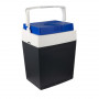 GIOSTYLE Brio 30 elektrická chladiaca box 12/230V 30L termoelektrická chladiaca box tmavosivý s červenými/modrými akcentmi