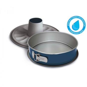 GUARDINI XBake okrúhla forma na pečenie s odnímateľným dnom 26 cm nepriľnavý povlak uhlíková oceľ