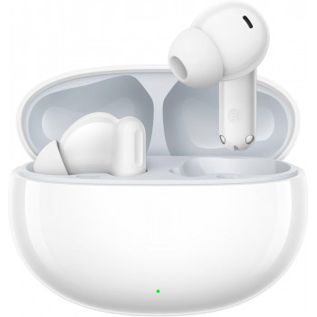 realme TechLife Buds RMA2506 True Wireless slúchadlá s Bluetooth 5.3, 10mm basový reproduktor, ENC, 28h batéria, IPX5, biela