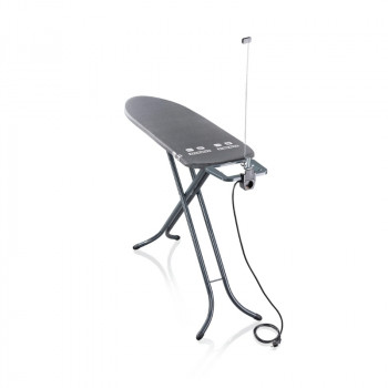 LEIFHEIT Air Board M Black Plus žehliaca doska 120 x 38 cm s technológiou Thermo-Reflect