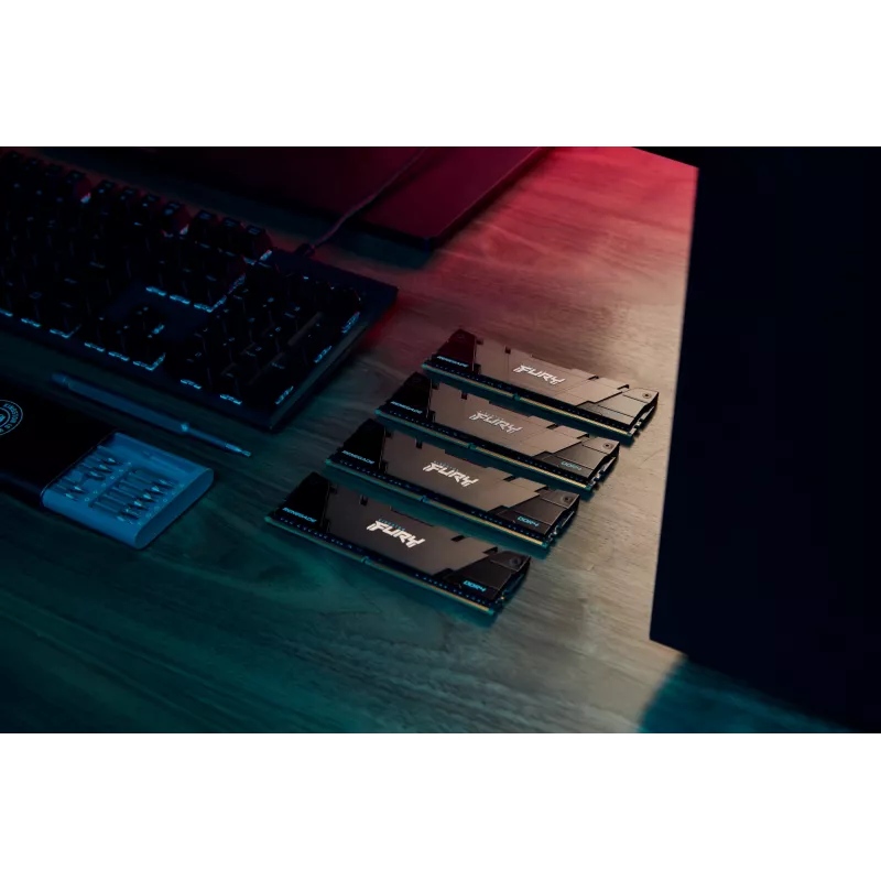 Kingston Technology FURY 8GB 3200MT/s DDR4 CL16 DIMM Renegade čierna