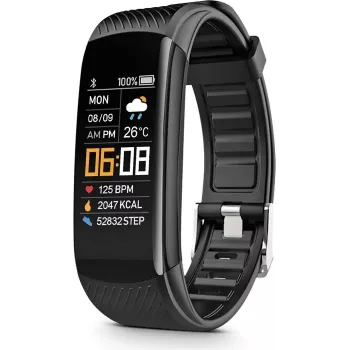 Emporia Fit Basic activity tracker čierna - smartwatch (EMP-FIT-BASIC)