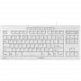 CHERRY STREAM TKL klávesnica univerzálna USB AZERTY francúzska biela