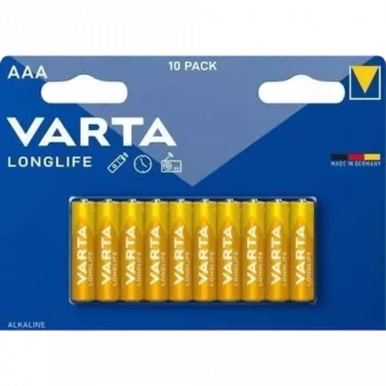Alkalické batérie AAA Varta LONGLIFE Power — balenie 10 ks (model 4903121761)