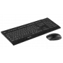 CHERRY B.Unlimited 3.0 klávesnica, myš súčasťou, univerzálna, RF Wireless, AZERTY, francúzska, čierna