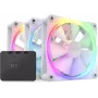 NZXT F120 RGB 120mm ARGB Reverse Blade trojbalenie - biela