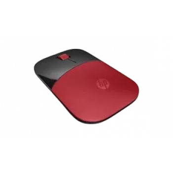 HP Wireless Mouse 220 (Sunset Red), obojručná, optická, RF Wireless, 1600 DPI, čierna, červená