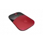 HP Wireless Mouse 220 (Sunset Red), obojručná, optická, RF Wireless, 1600 DPI, čierna, červená