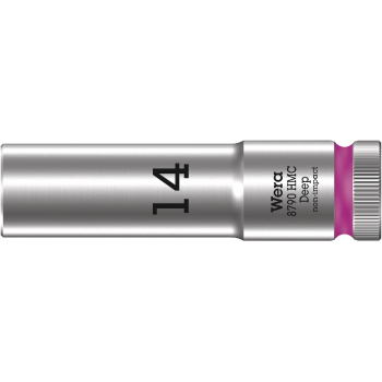Wera 05004554001 8790 HMC Deep – dlhý šesťhranný nástrčný kľúč, 1/2″, 14 × 83 mm