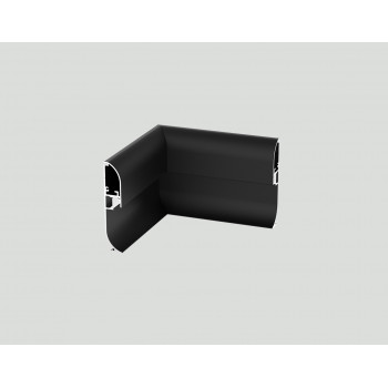 Synergy 21 S21-LED-PR2500150 ALU1580 90° vnútorný rohový spoj, čierny
